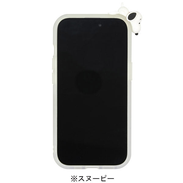 スヌーピー フレーム IIIIfit Clear iPhone15 Pro 対応 ケース