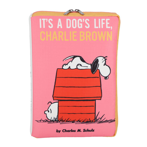 PEANUTS×LeSportsac BOOK POUCH (スヌーピーパル)