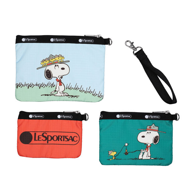 PEANUTS×LeSportsac WRISTLET POUCH SET (ビーグル・スカウト)