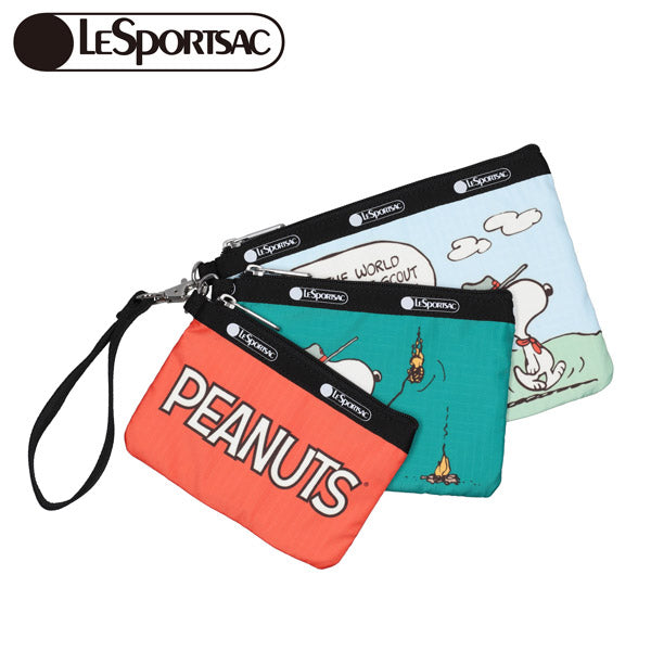 PEANUTS×LeSportsac WRISTLET POUCH SET (ビーグル・スカウト)