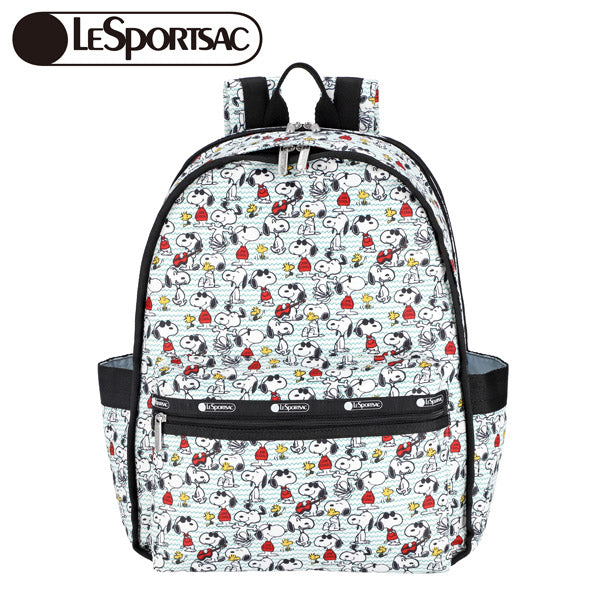 PEANUTS×LeSportsac ROUTE BACKPACK (スヌーピー&ウッドストック)