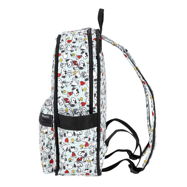 PEANUTS×LeSportsac ROUTE BACKPACK (スヌーピー&ウッドストック)