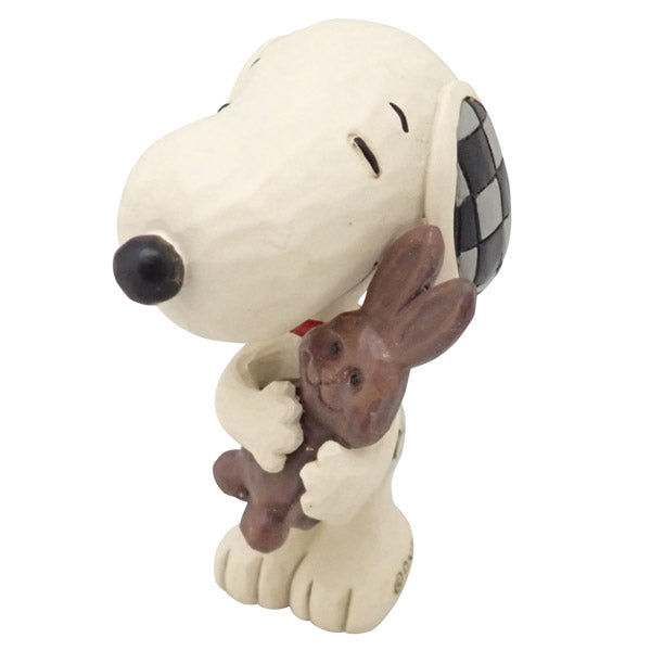 PEANUTS JIM SHORE ミニフィギュア　Snoopy Chocolate Bunny