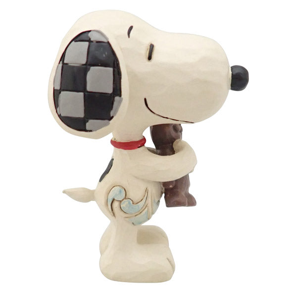 PEANUTS JIM SHORE ミニフィギュア　Snoopy Chocolate Bunny