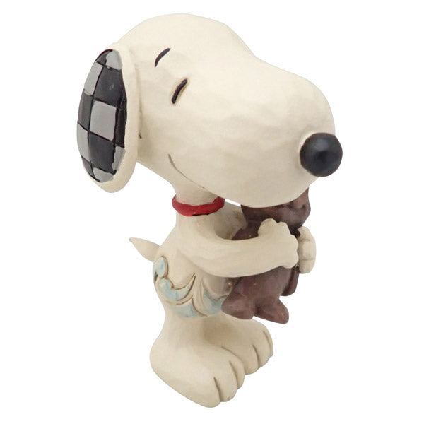 PEANUTS JIM SHORE ミニフィギュア　Snoopy Chocolate Bunny