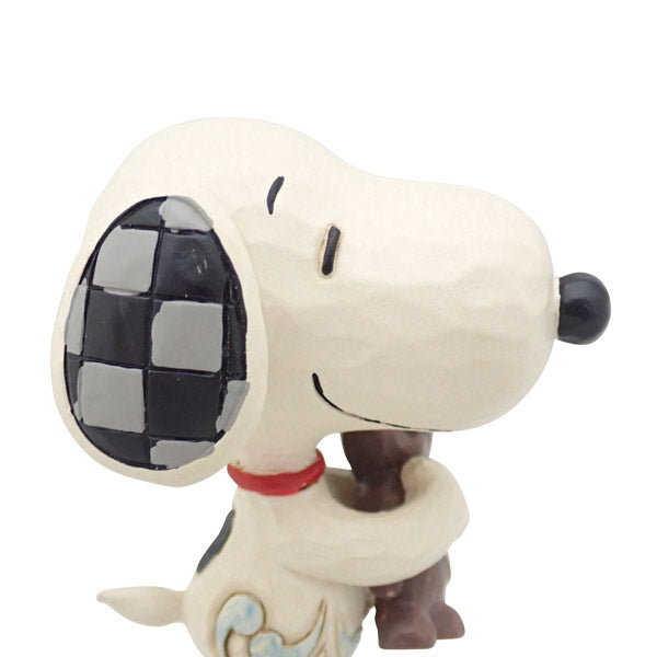 PEANUTS JIM SHORE ミニフィギュア　Snoopy Chocolate Bunny