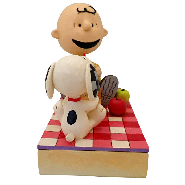 PEANUTS JIM SHORE フィギュア　Picnic Pals