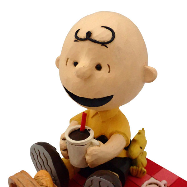 PEANUTS JIM SHORE フィギュア　Picnic Pals