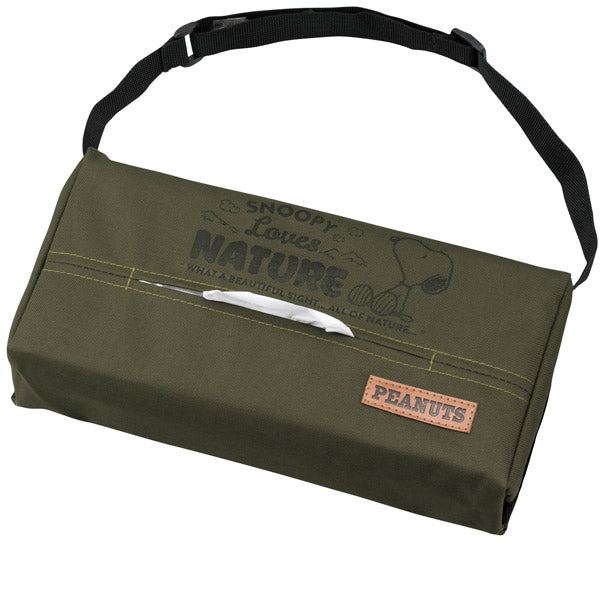 スヌーピー　ティッシュカバー ティッシュケース スヌーピー 車 ティッシュカバー 布 （ ティッシュ