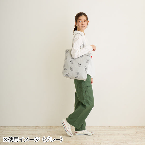 PEANUTS ROOTOTE トールバッグ (ジャガード)