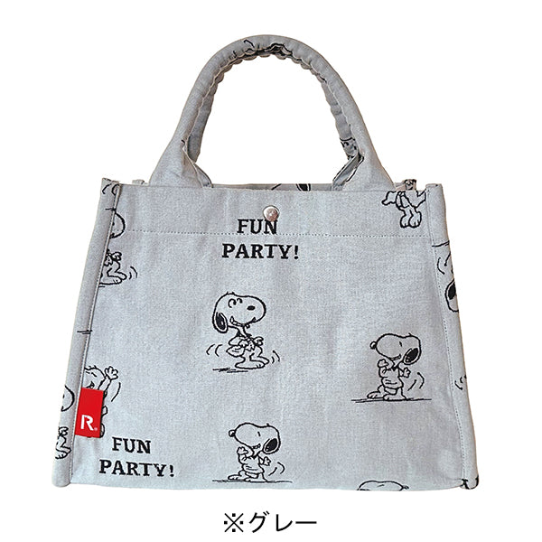 PEANUTS ROOTOTE デリバッグ (ジャガード)