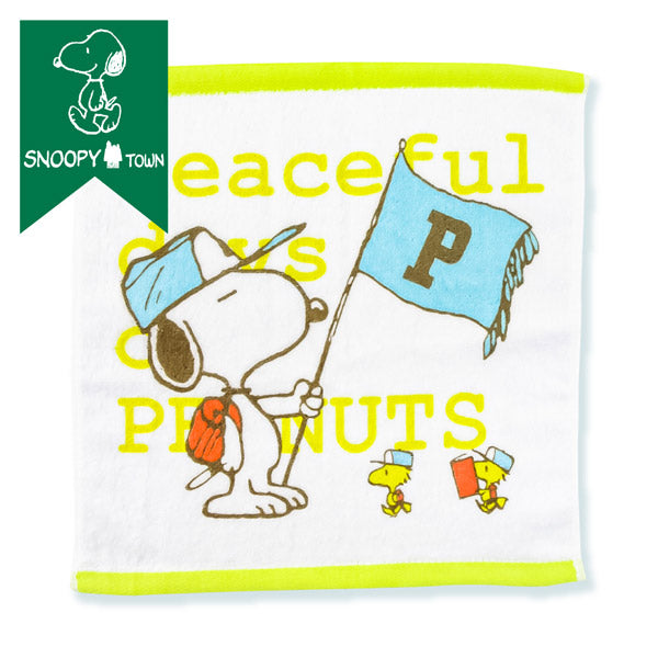 スヌーピー ミニタオル (Peaceful days of PEANUTS)