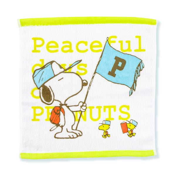 スヌーピー ミニタオル (Peaceful days of PEANUTS)