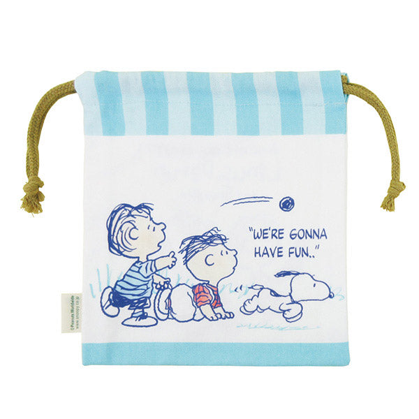 スヌーピー 巾着セット (Linus,Rerun and Snoopy)