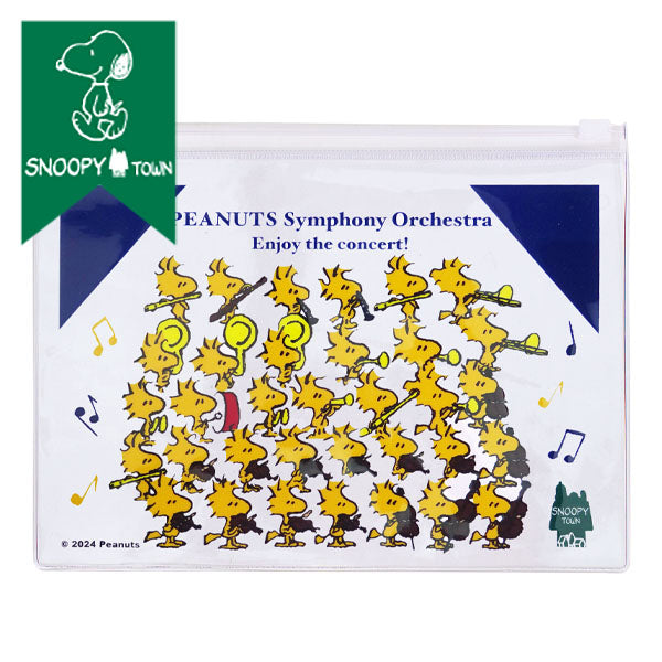 SNOOPY - スヌーピー75周年ジッパーケース スヌーピー ジッパーケース (WOODSTOCK AND FRIENDS Celebrate