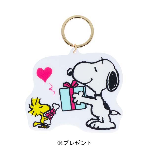 スヌーピー アクリルキーホルダー (PEANUTS WOODSTOCK & SNOOPY)