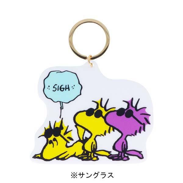 スヌーピー アクリルキーホルダー (PEANUTS WOODSTOCK & SNOOPY)