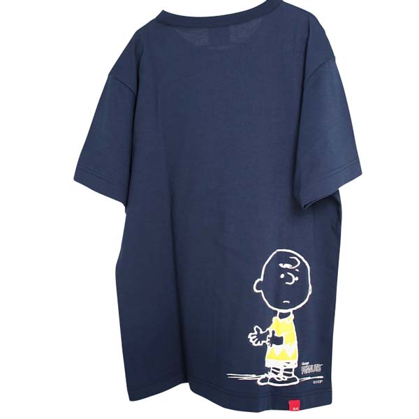 Peanuts LIFE&TIMESオリジナル 「OJICO」コラボレーション　Tシャツ (ネイビー)