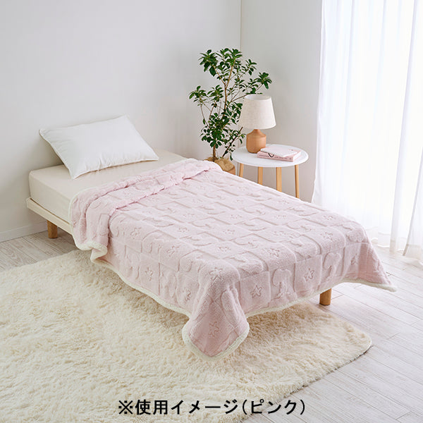 スヌーピー ニューマイヤー毛布 (MORE SLEEP -Warm and Cozy-)