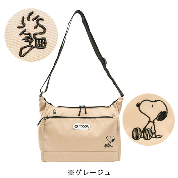 PEANUTS×OUTDOOR PRODUCTS ショルダーバッグ 大