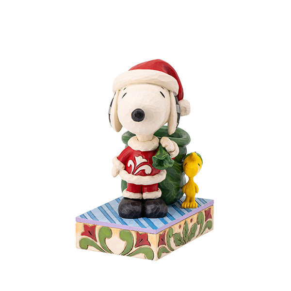 PEANUTS JIM SHORE フィギュア　Snoopy's Little Helper