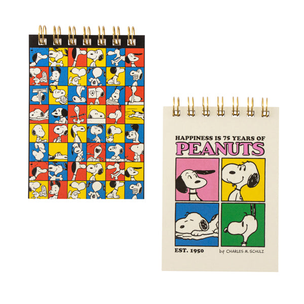 スヌーピー ミニリングメモ (スヌーピーPEANUTS75周年)