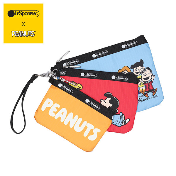 PEANUTS×LeSportsac WRISTLET POUCH SET (ピーナッツギャング)