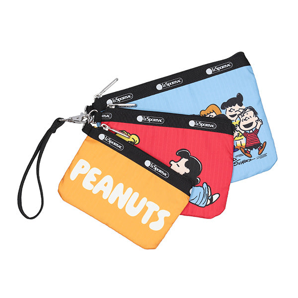 PEANUTS×LeSportsac WRISTLET POUCH SET (ピーナッツギャング)