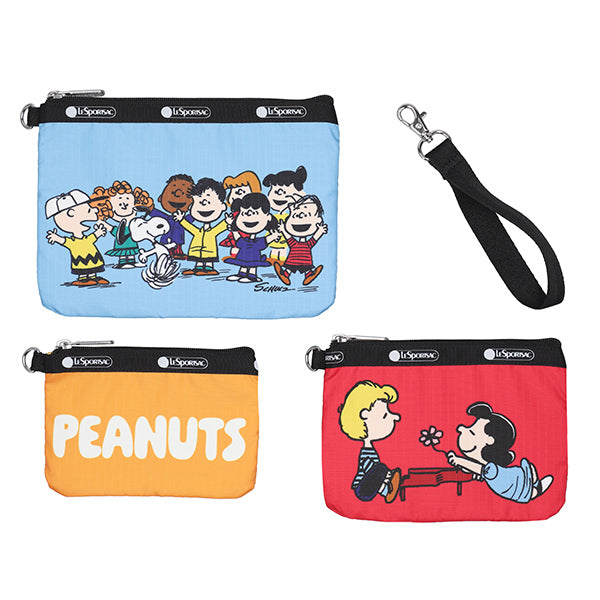 PEANUTS×LeSportsac WRISTLET POUCH SET (ピーナッツギャング)