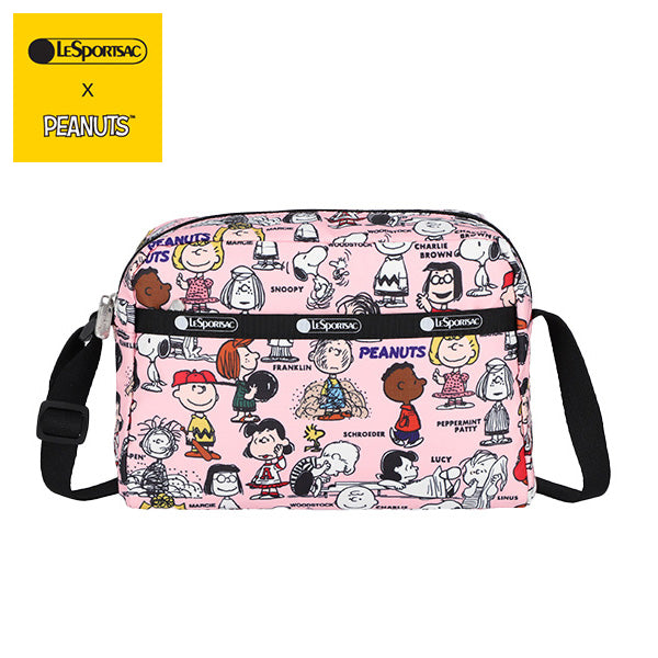 PEANUTS×LeSportsac DANIELLA CROSSBODY (ピーナッツギャング/ピンク)