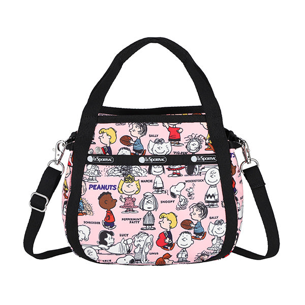 PEANUTS×LeSportsac SMALL JENNI (ピーナッツギャング/ピンク)