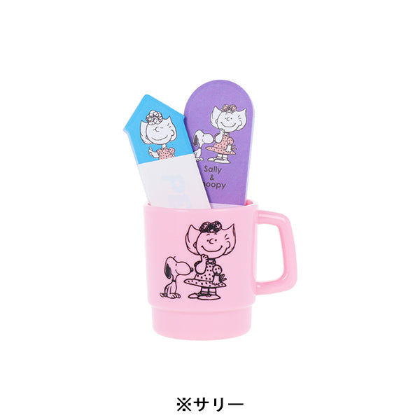 スヌーピー カップケース入付箋 (PEANUTS75周年 第2弾)
