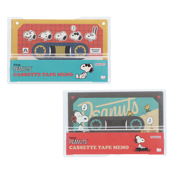 スヌーピー カセットテープメモ (PEANUTS Vintage Collection)