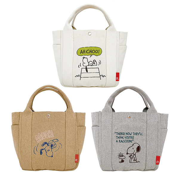 PEANUTS ROOTOTE デリバッグ (リサイクルコットン)