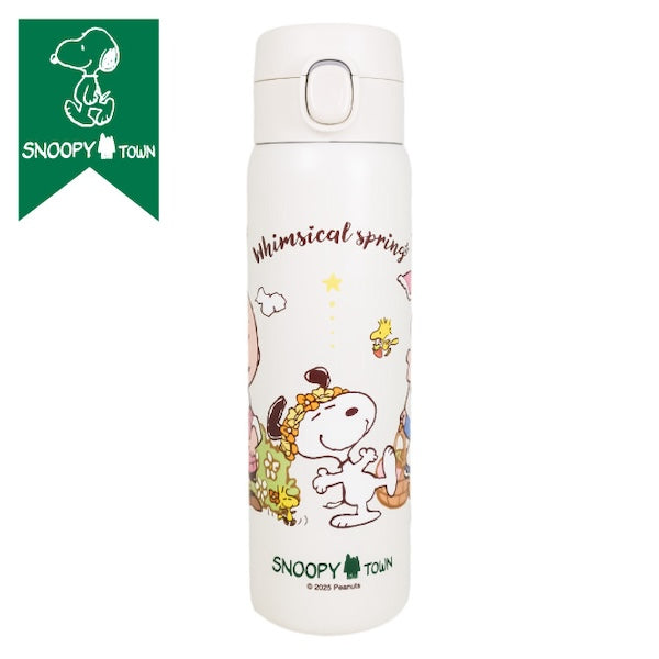 スヌーピー ワンプッシュボトル 480ml (Whimsical spring)