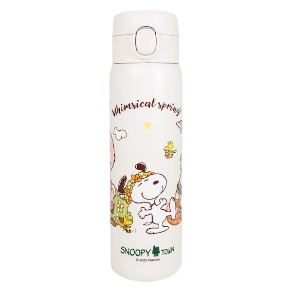 スヌーピー ワンプッシュボトル 480ml (Whimsical spring)