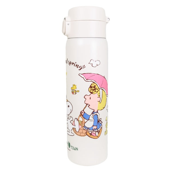 スヌーピー ワンプッシュボトル 480ml (Whimsical spring)