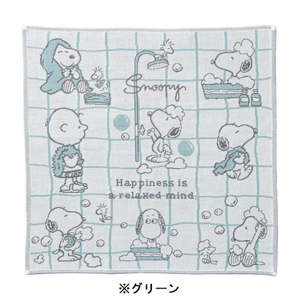 PEANUTS 3重ガーゼハンカチ (バスタイム)