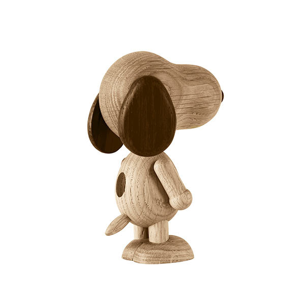 『BOYHOOD』北欧の天然オーク材オブジェ SNOOPY MINI