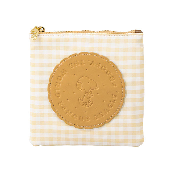 スヌーピー スクエアポーチ (BISCUIT SERIES)