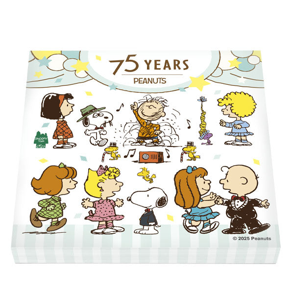 スヌーピー 4層ブロックメモ (PEANUTS75周年パーティー)