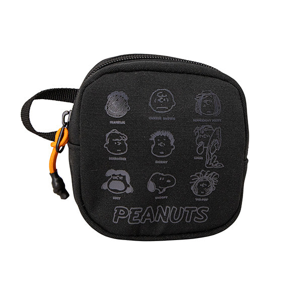 PEANUTS×OUTDOOR PRODUCTS ショルダーバッグ＆コスメポーチ (黒)