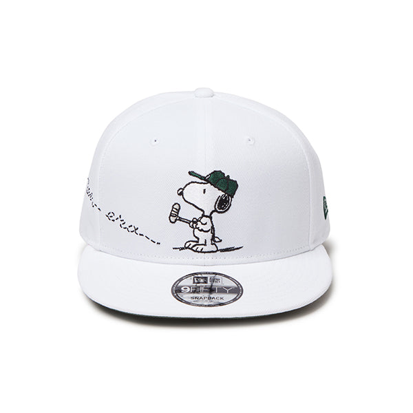PEANUTS NEW ERA キャップ (ゴルフ 950/ホワイト)