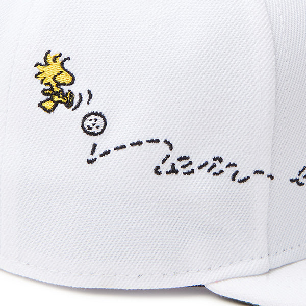 PEANUTS NEW ERA キャップ (ゴルフ 950/ホワイト)
