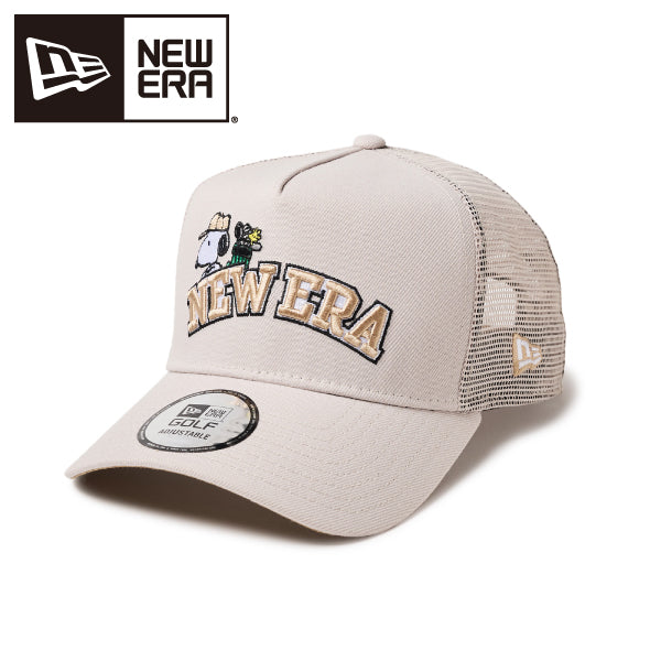 PEANUTS NEW ERA キャップ (ゴルフ 940AF/ストーン)