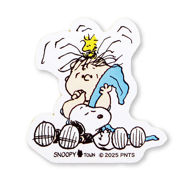 スヌーピー シークレットステッカー (SNOOPY and LINUS)