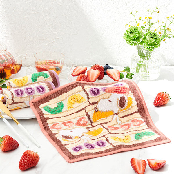 【おかいものSNOOPY限定】FEILERハンカチ (フルーツサンド)