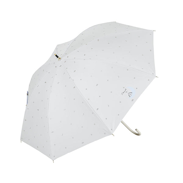 スヌーピー 晴雨兼用長傘 (月/ホワイト)