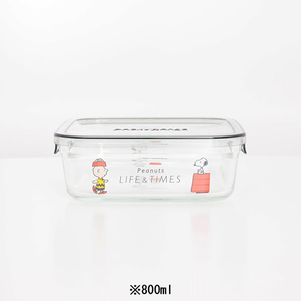 Peanuts LIFE&TIMESオリジナル「iwaki」コラボレーション パック＆レンジセット1