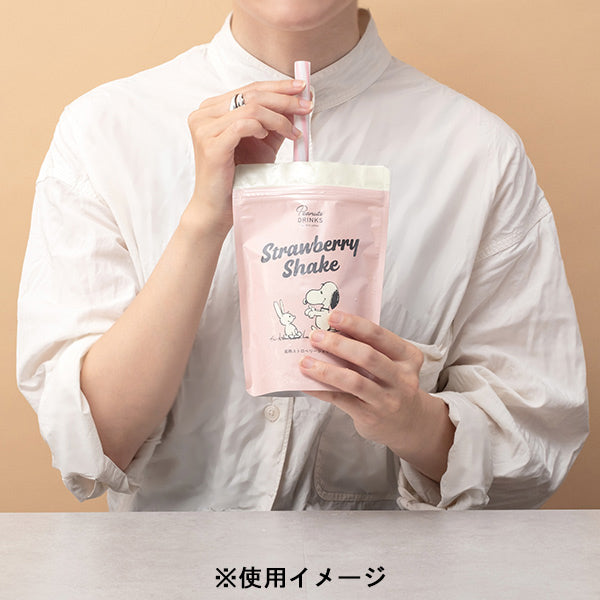 スヌーピー シェイク (ストロベリー)